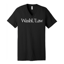 Load image into Gallery viewer, Unisex Jersey V-Neck Tee - WashULaw

