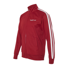 Load image into Gallery viewer, Unisex Poly Tech Full Zip Track Jacket - WashULaw
